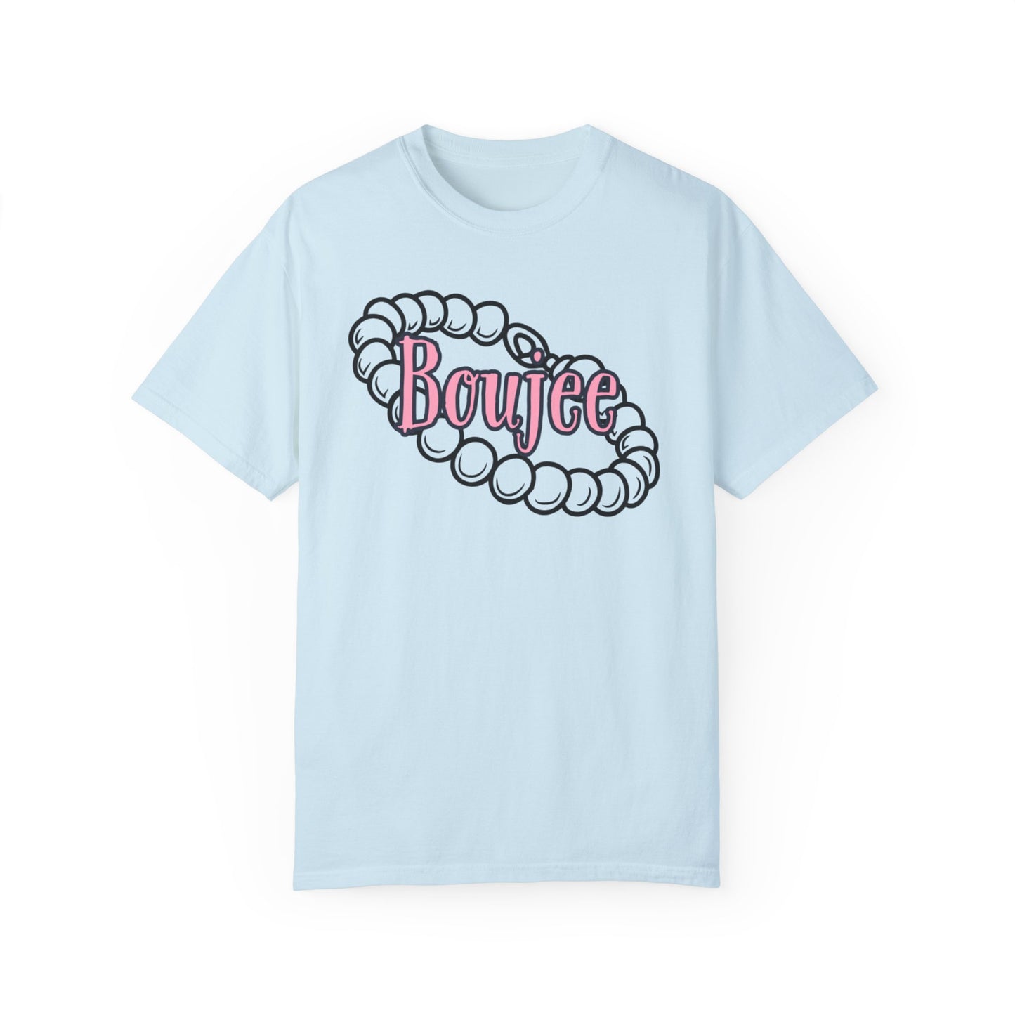 Boujee Pearls, Unisex Garment-Dyed T-shirt
