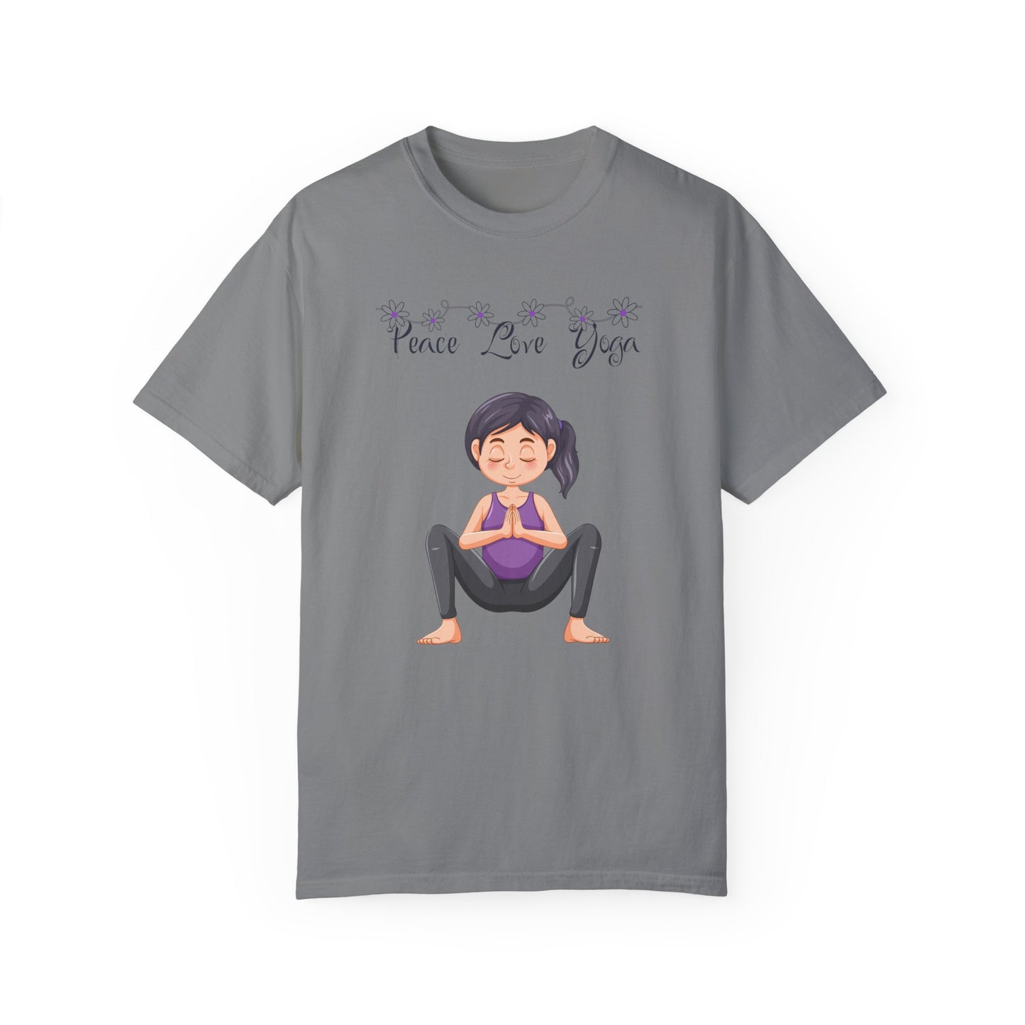 Peace Love and Pregnant Yoga Collection T- Shirt
