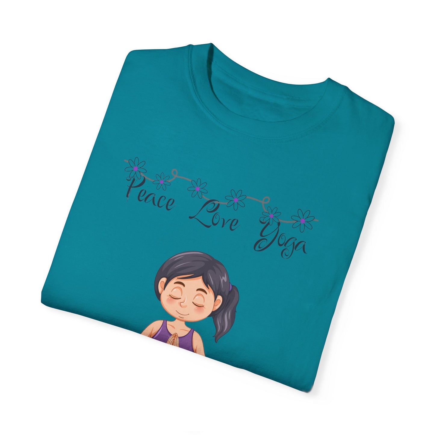 Peace Love and Pregnant Yoga Collection T- Shirt