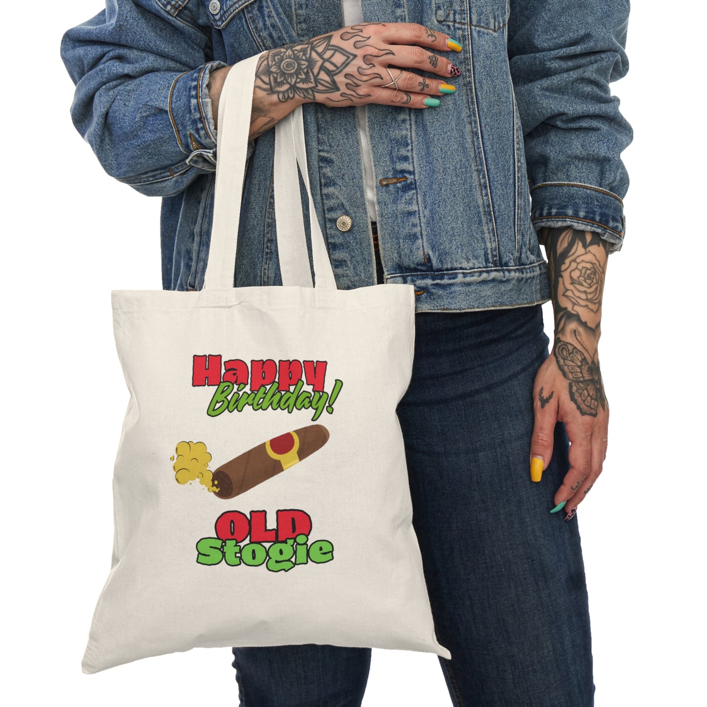 Copy of Happy Birthday old Stogie, Tote