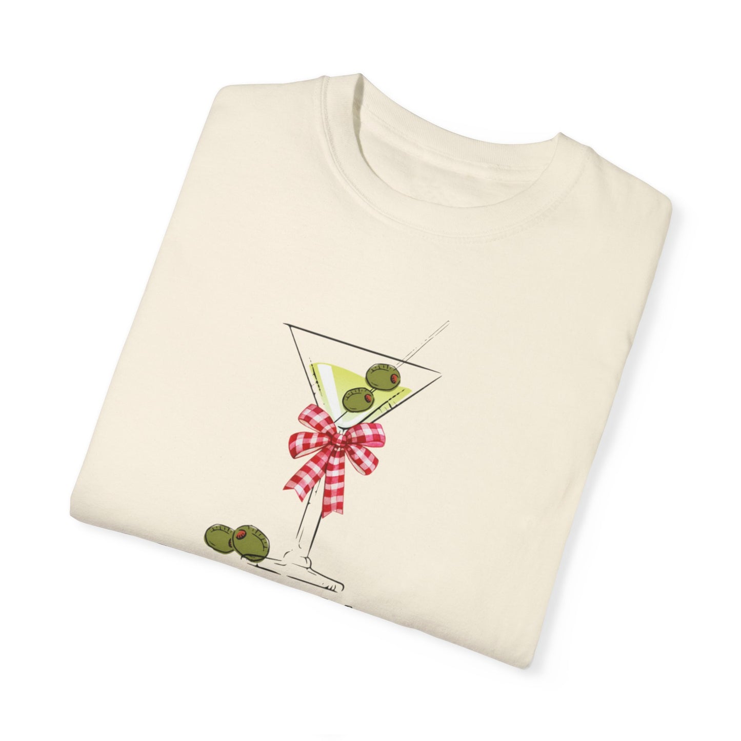 Martini Mom, Unisex Garment-Dyed T-shirt