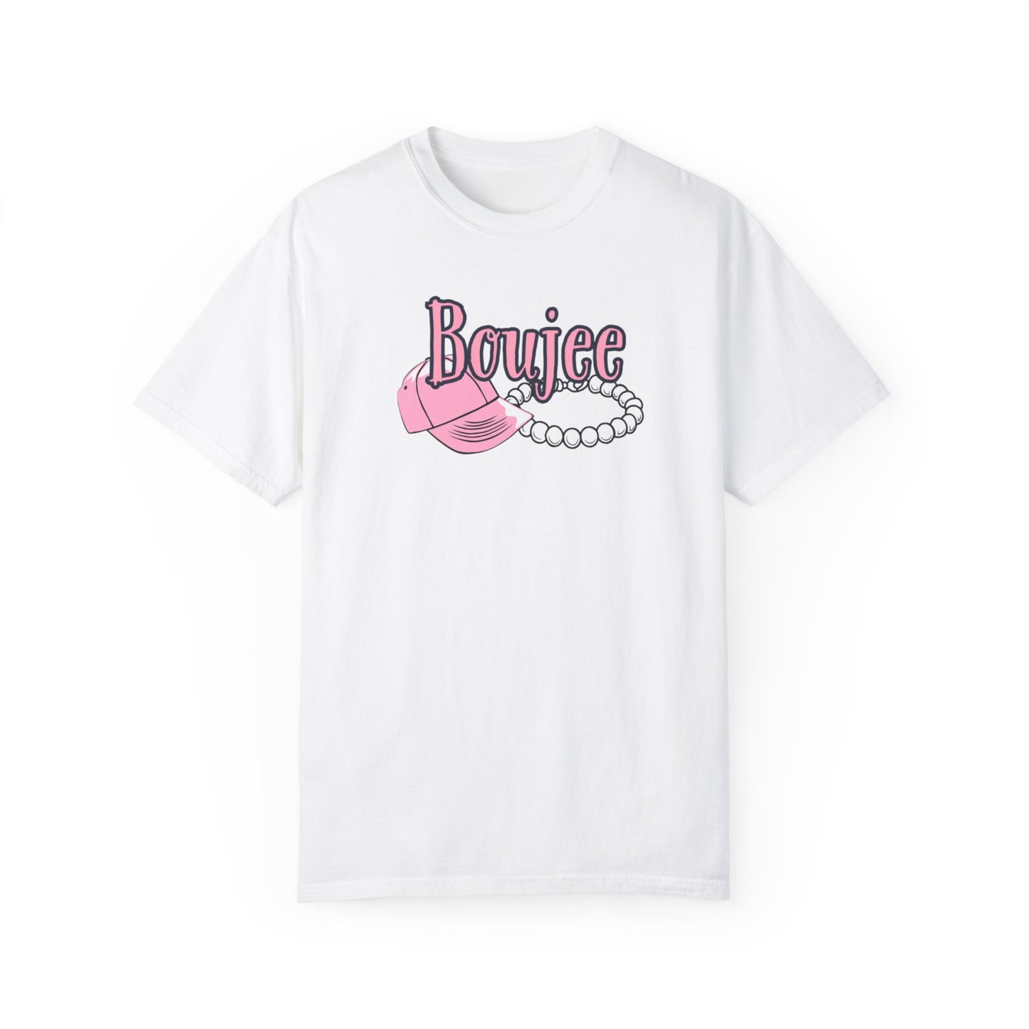Boujee Pearls, Unisex Garment-Dyed T-shirt