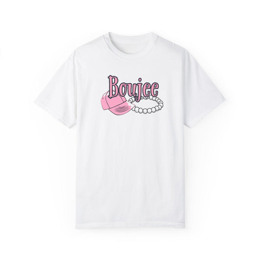 Boujee Pearls, Unisex Garment-Dyed T-shirt