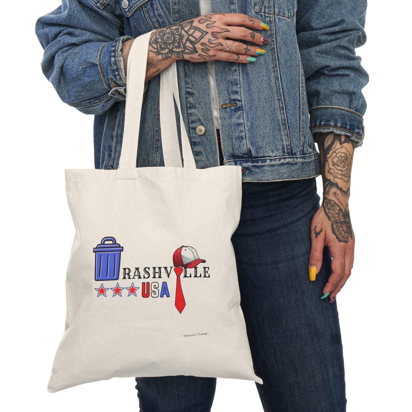 Trump Trashville Country American Tote