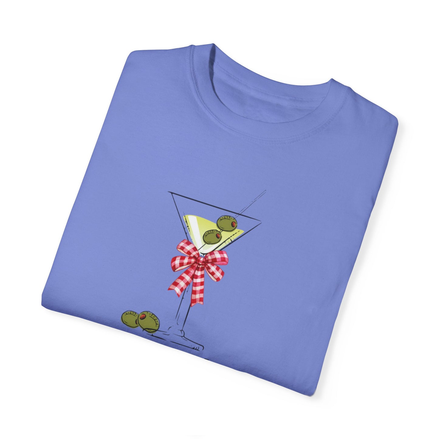 Martini Mom, Unisex Garment-Dyed T-shirt