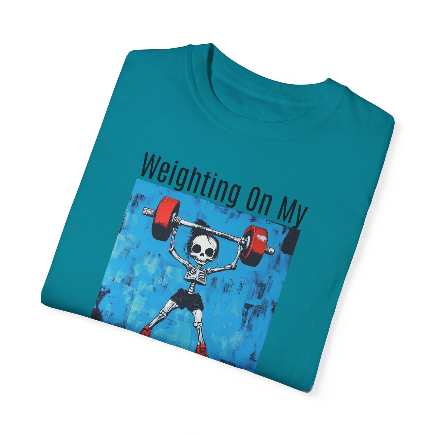 Waiting on my Muscles T-Shirt