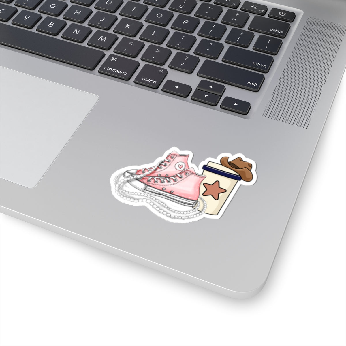 Boujee Shoes and Pearls, Kiss-Cut Stickers