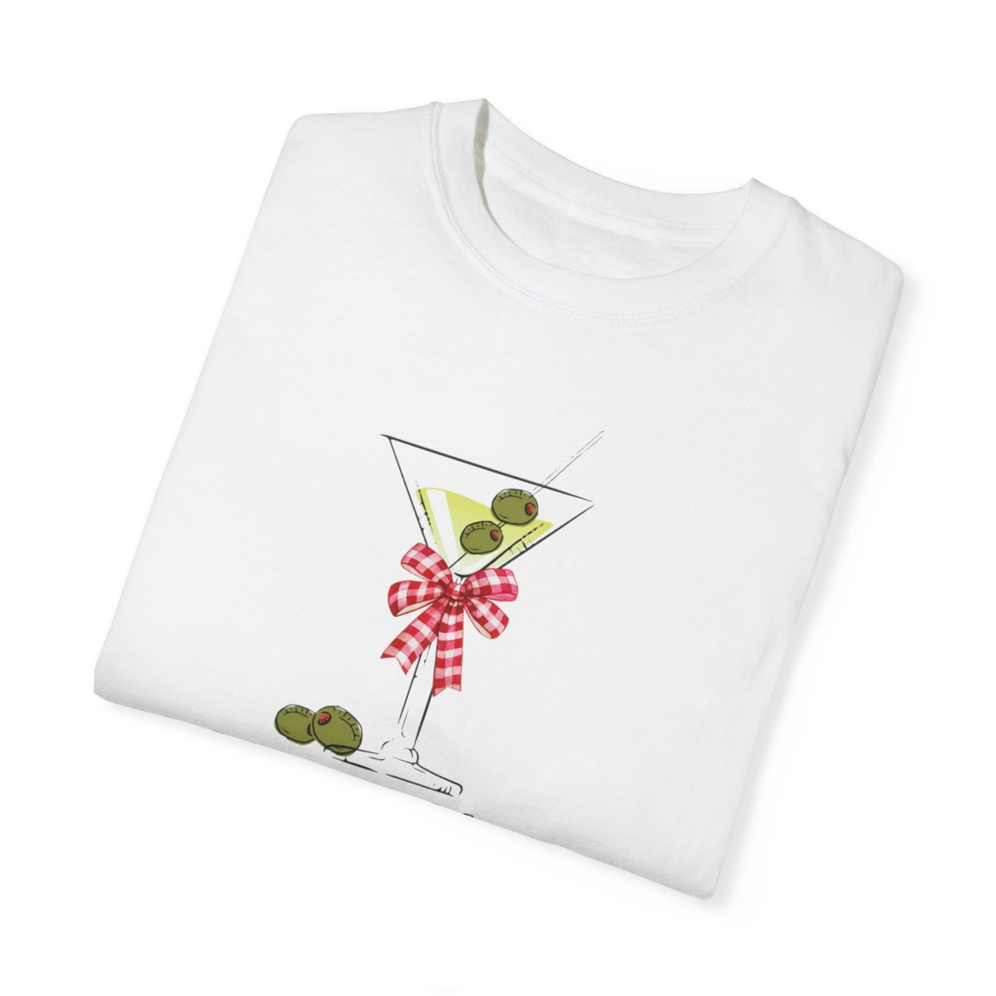 Martini Mom, Unisex Garment-Dyed T-shirt
