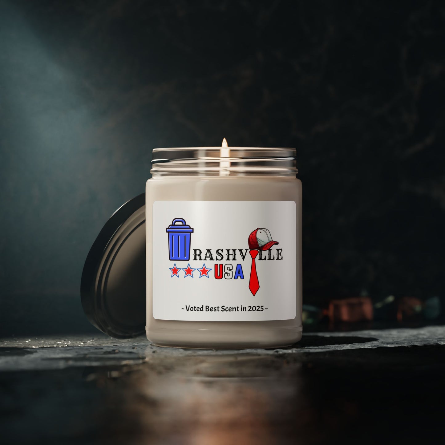 Trump Trashville Country  American  Soy Candle, 9oz