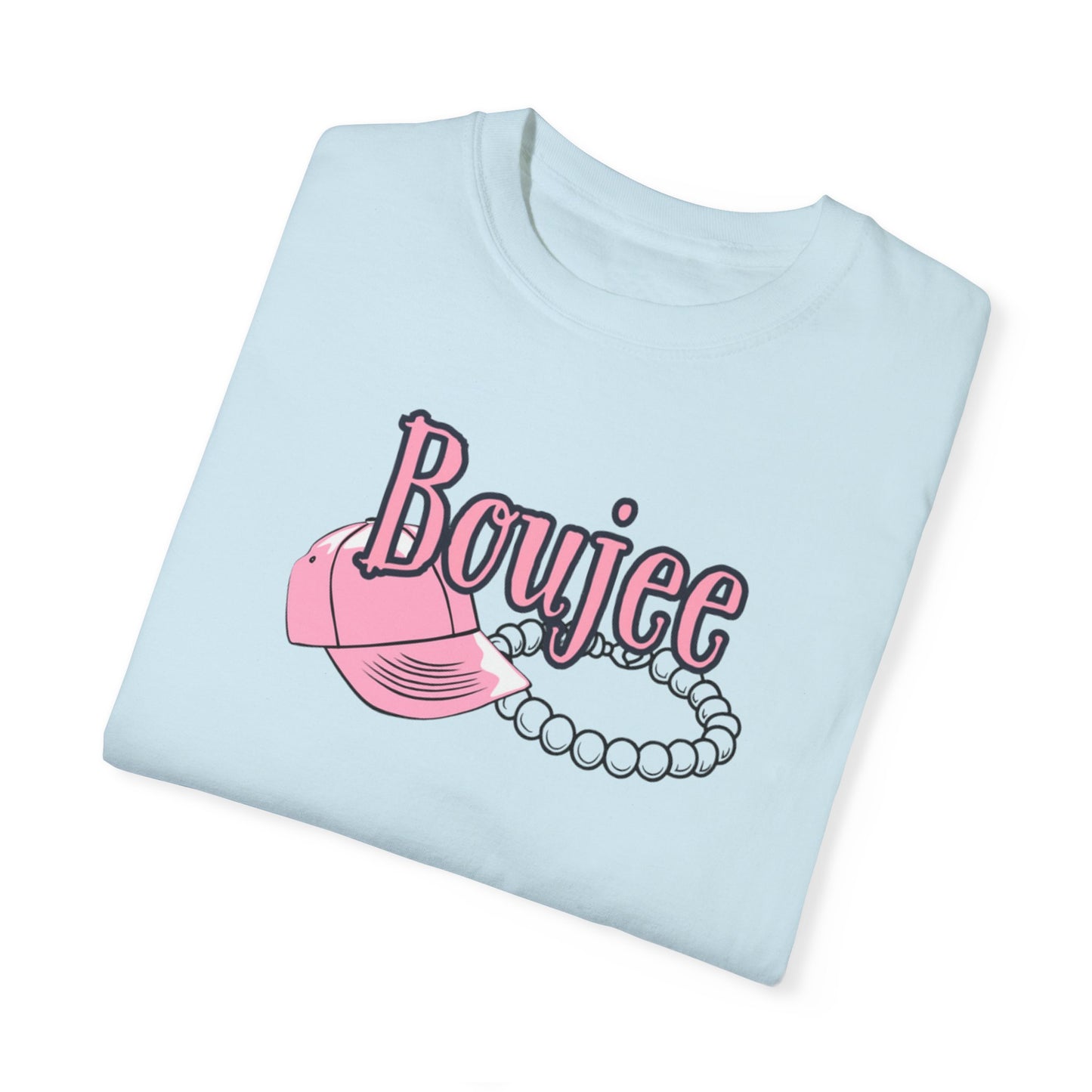 Boujee Pearls, Unisex Garment-Dyed T-shirt