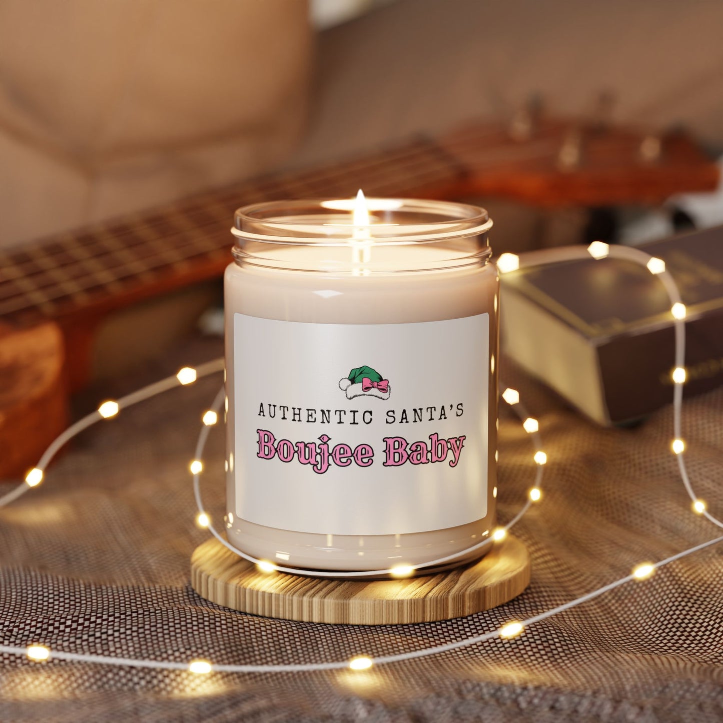 Santa's Authentic  Boujee Baby Soy Candle, 9oz