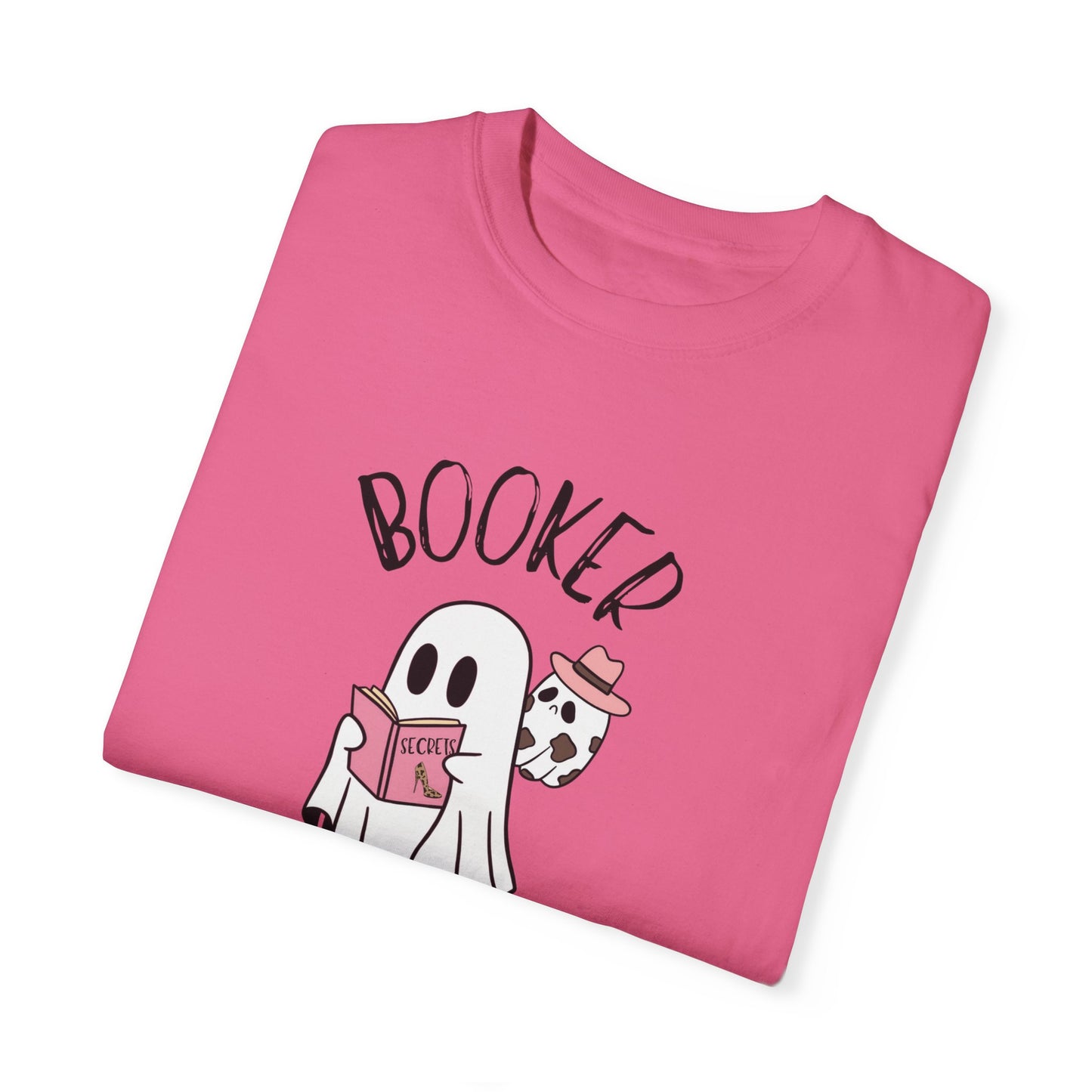 Booker Vibes Book Lover ghost T-shirt