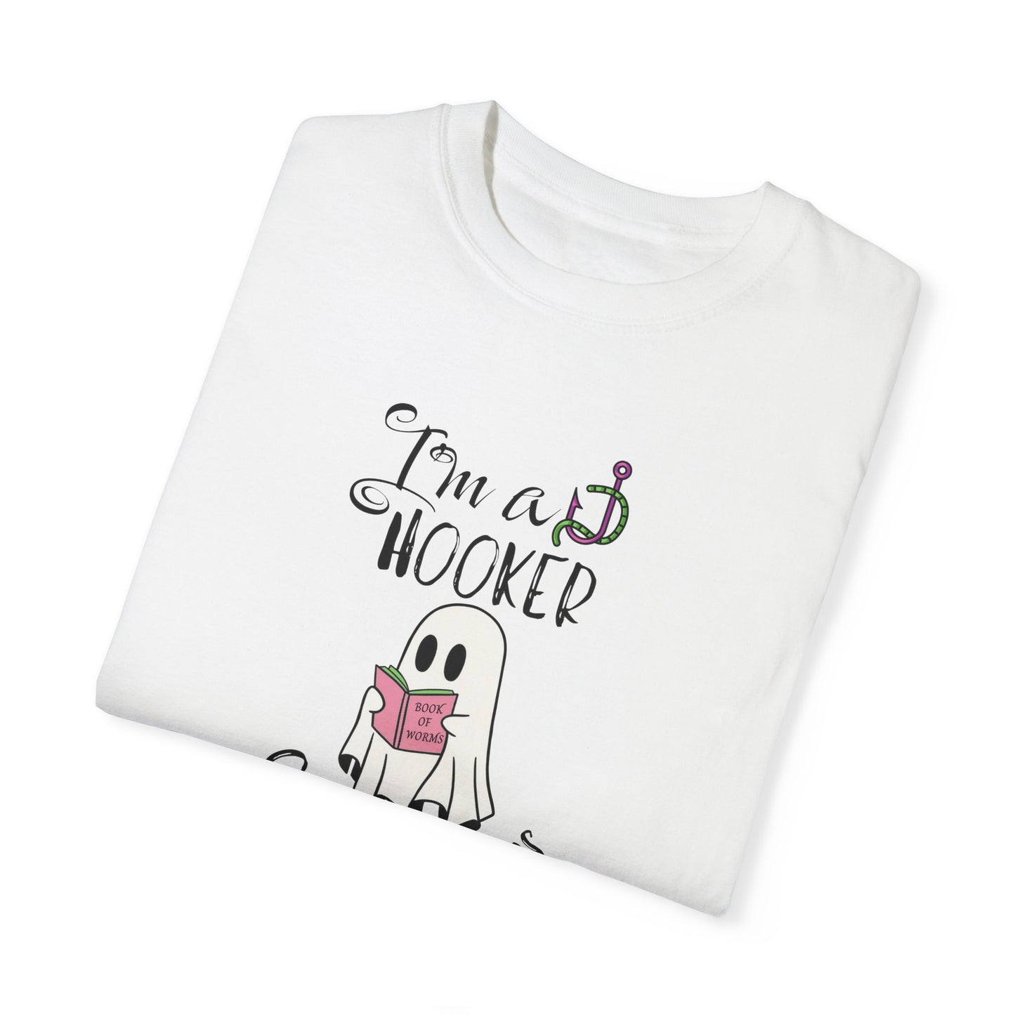 Just Chillin Book Lover ghost T-shirt