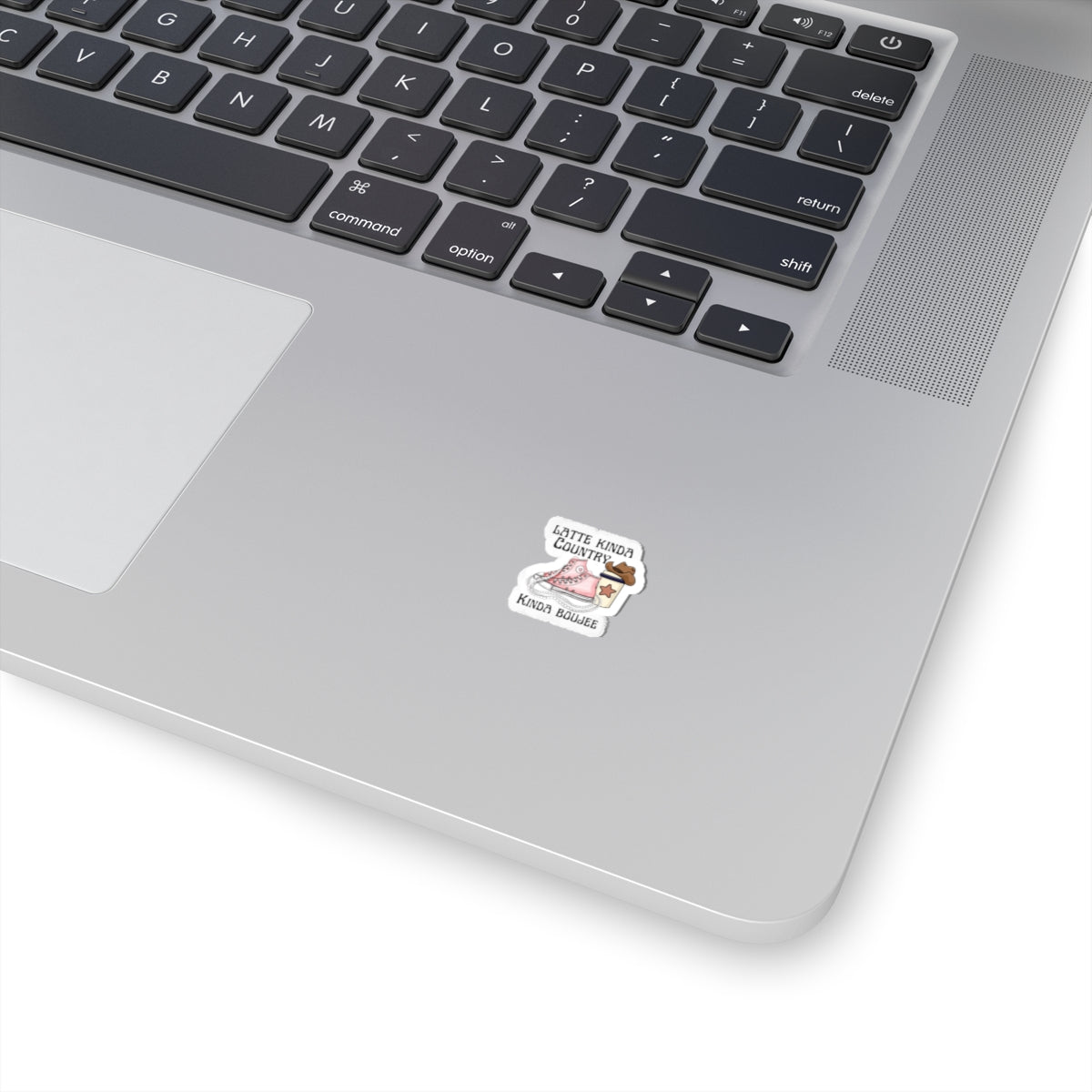 Kinda Country Kinda Boujee, Kiss Cut Stickers