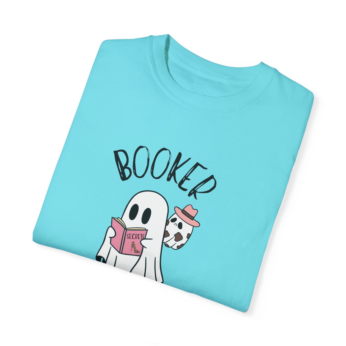 Booker Vibes Book Lover ghost T-shirt