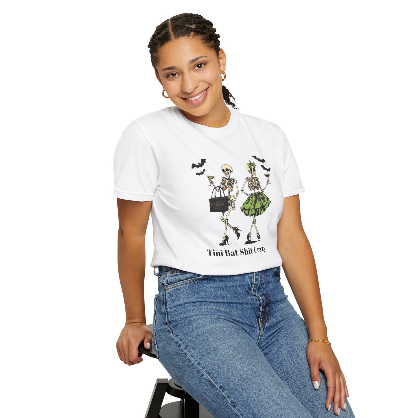 Tini Bat Shit Crazy Martini lover Collection T- Shirt
