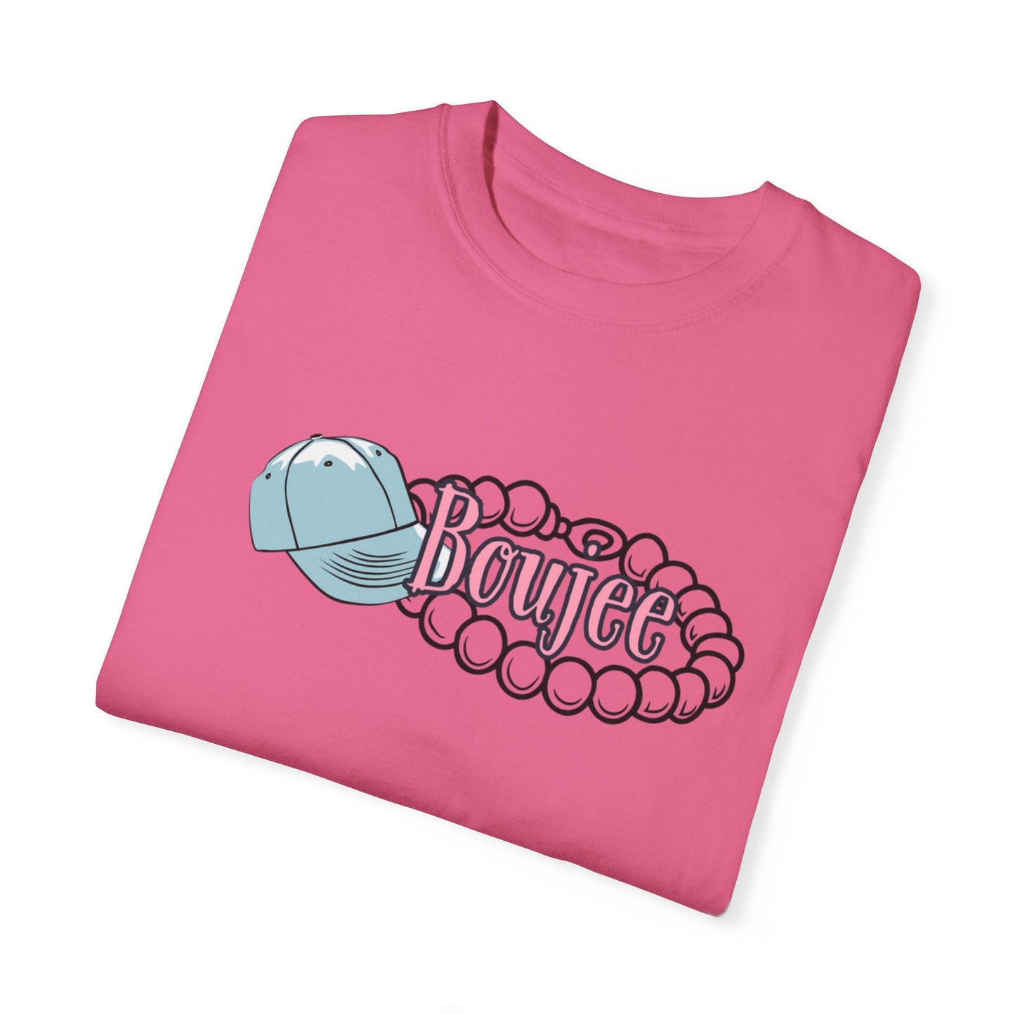 Boujee Pearls, Unisex Garment-Dyed T-shirt