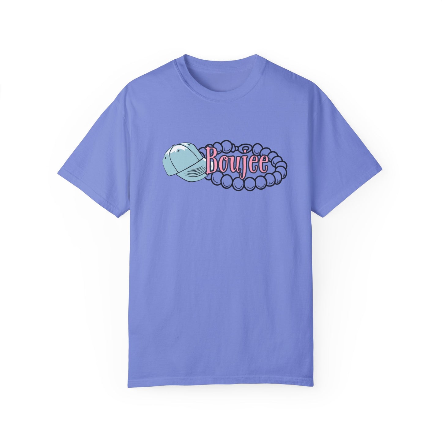 Boujee Pearls, Unisex Garment-Dyed T-shirt