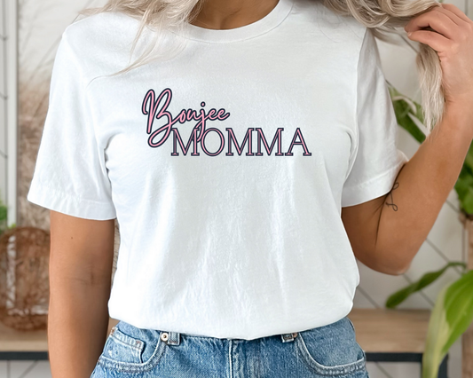 Boujee Momma T-shirt, Mom Boujee gift