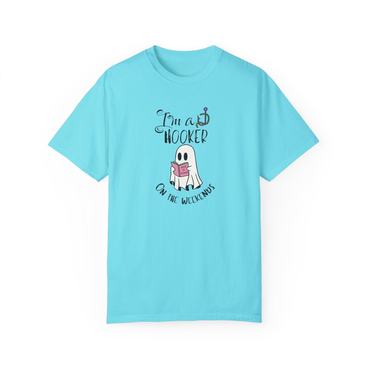 Just Chillin Book Lover ghost T-shirt