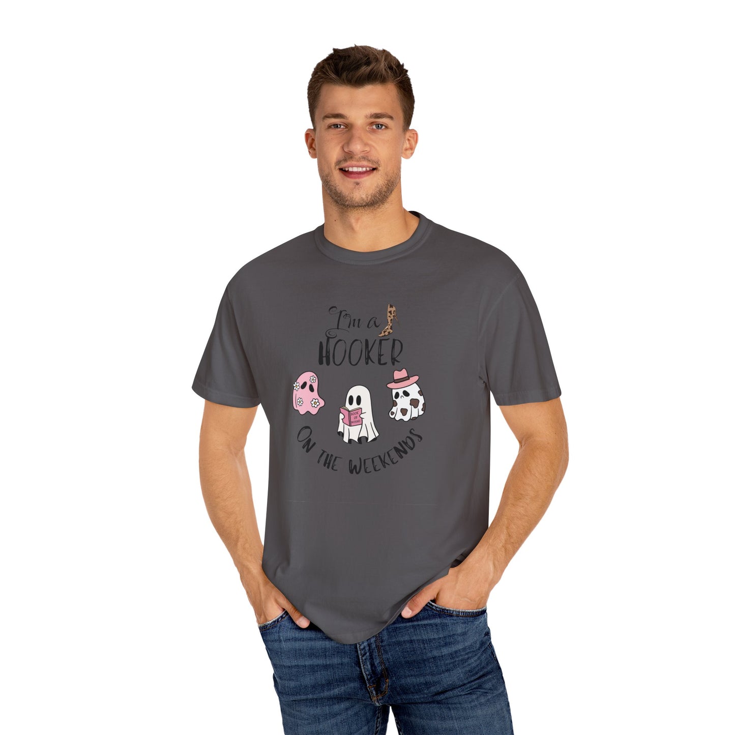 Just Chillin Book Lover ghost T-shirt