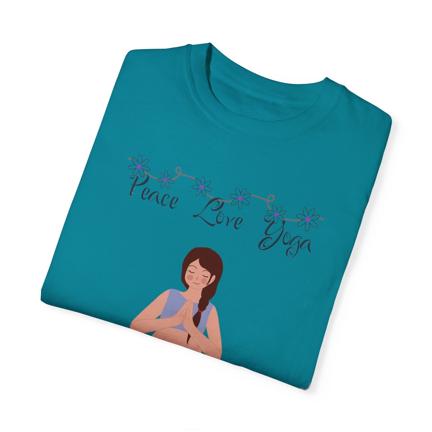 Peace Love and Pregnant Yoga Collection T- Shirt