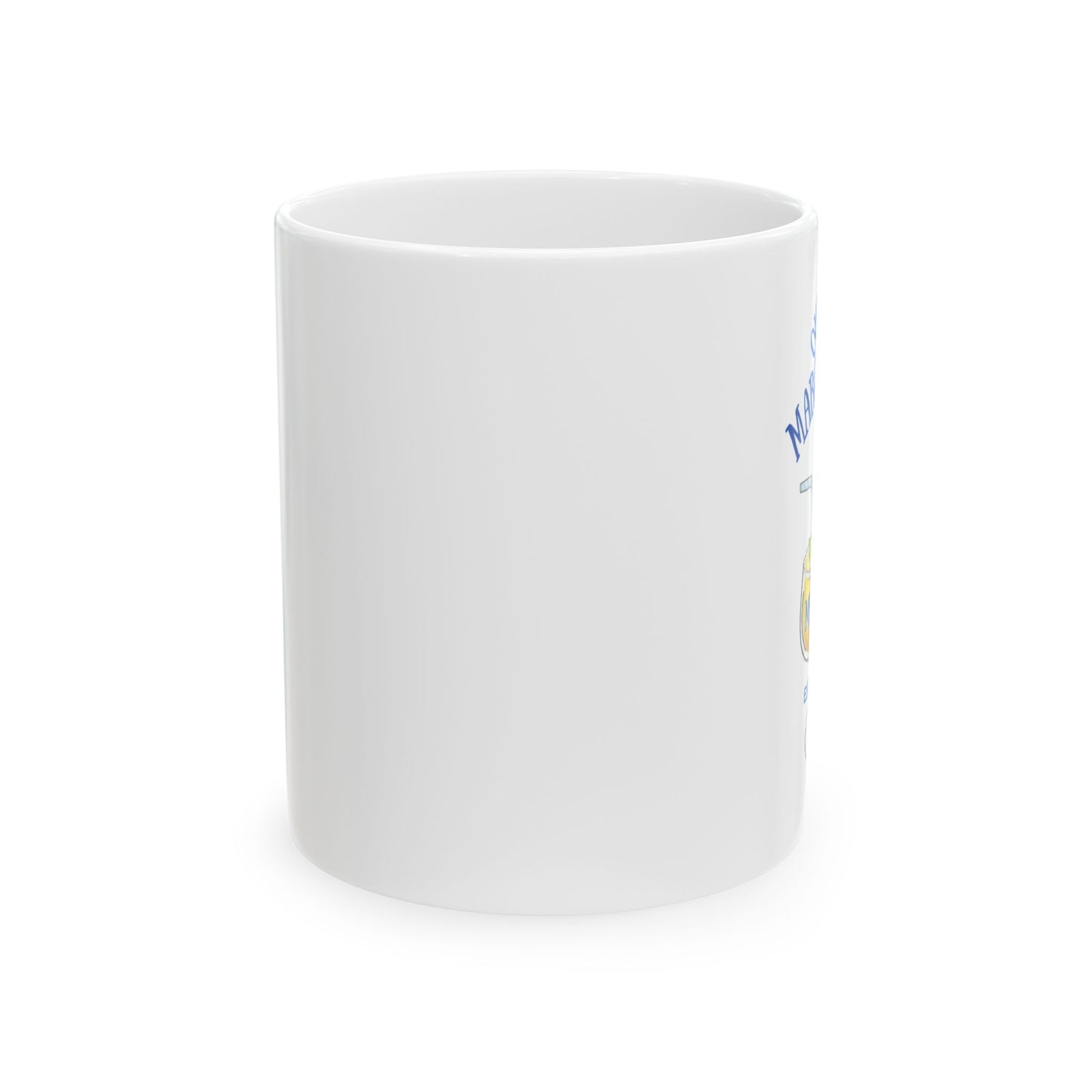 Our 1st Beer and Marg, Ceramic Mug,