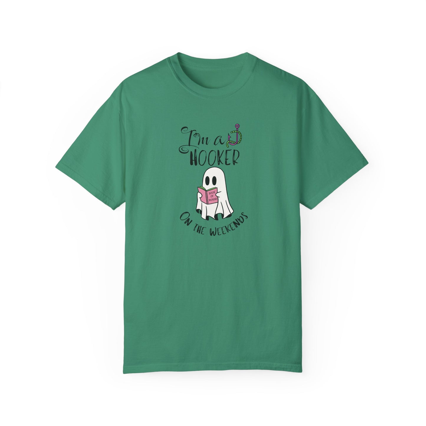 Just Chillin Book Lover ghost T-shirt