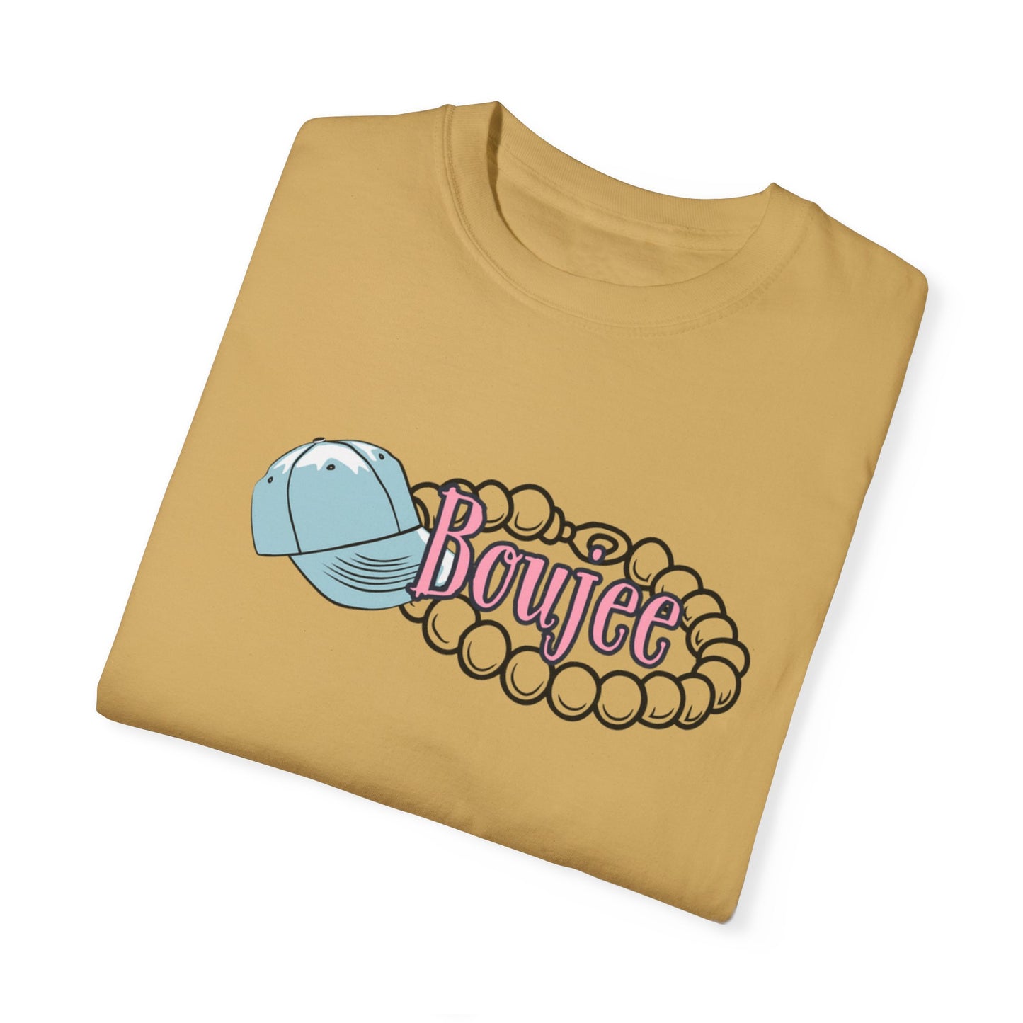 Boujee Pearls, Unisex Garment-Dyed T-shirt
