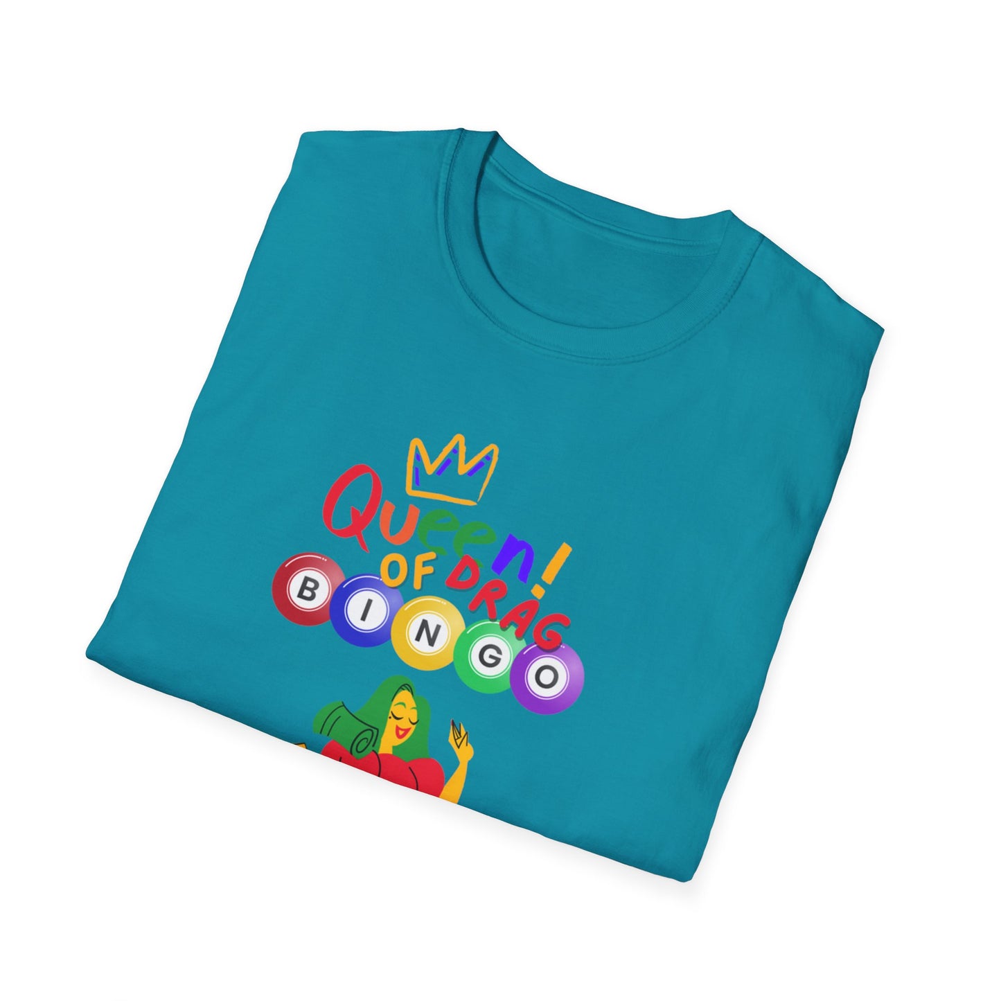 Drag Queen Bingo Obsessed, Unisex Softstyle T-Shirt