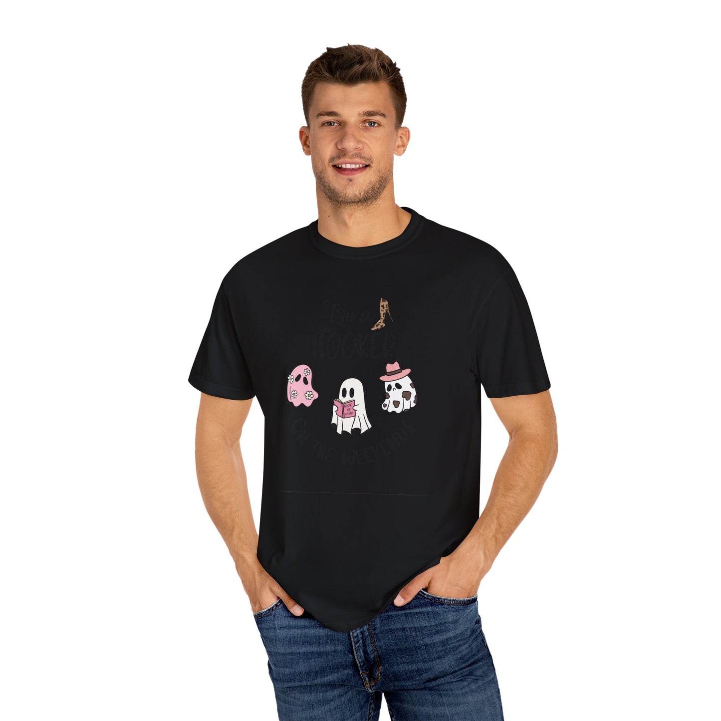 Just Chillin Book Lover ghost T-shirt