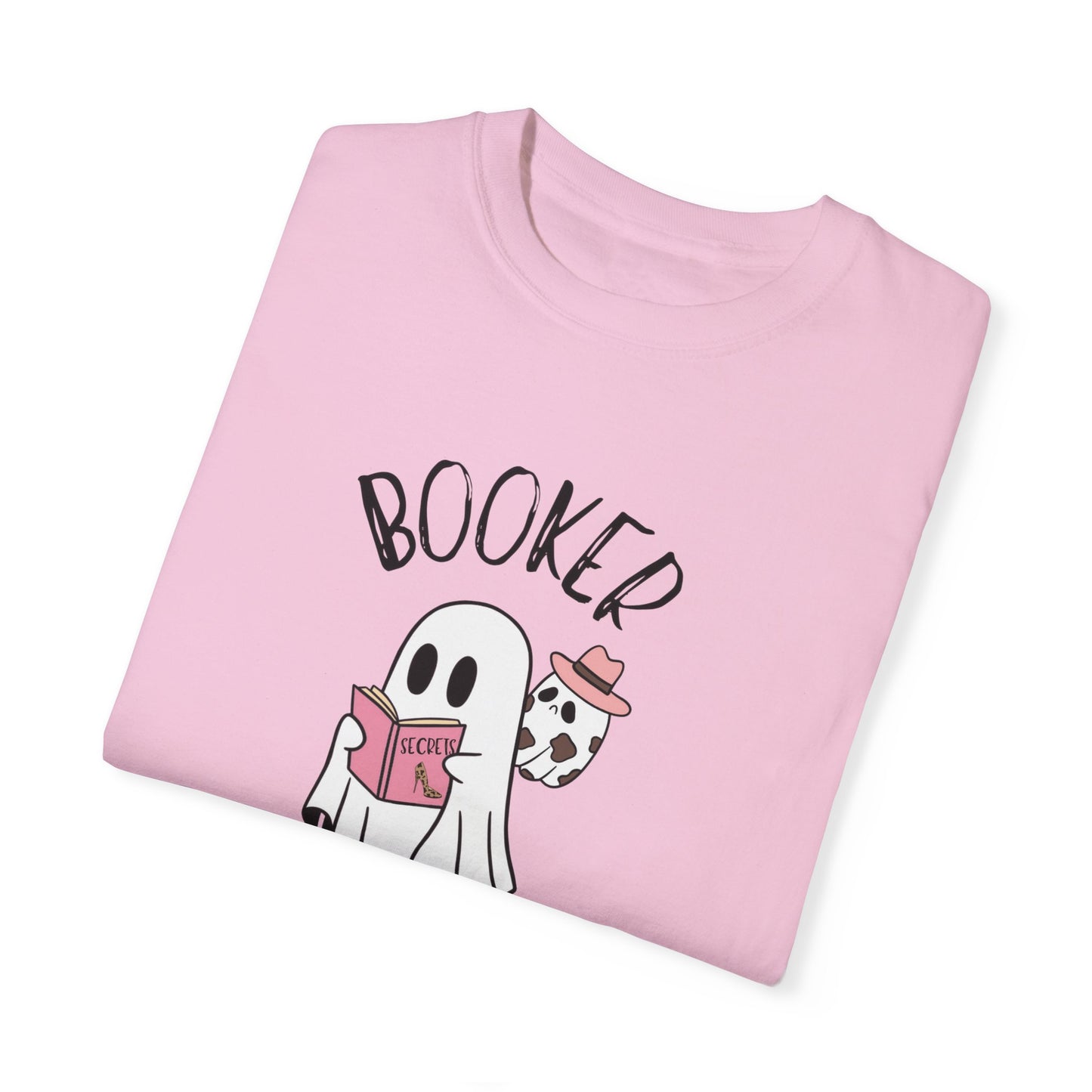 Booker Vibes Book Lover ghost T-shirt