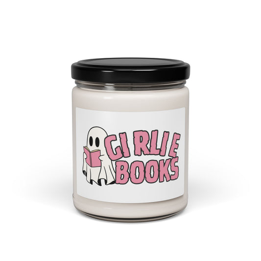 Girlie Book Lover Scented Soy Candle, 9oz