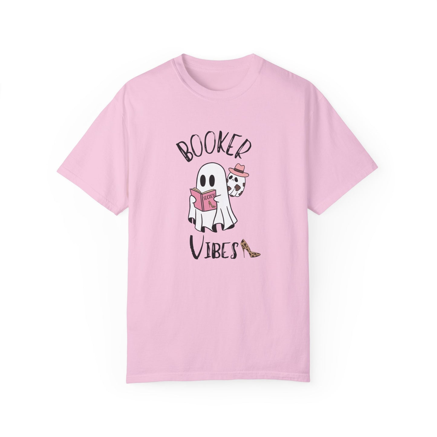 Booker Vibes Book Lover ghost T-shirt