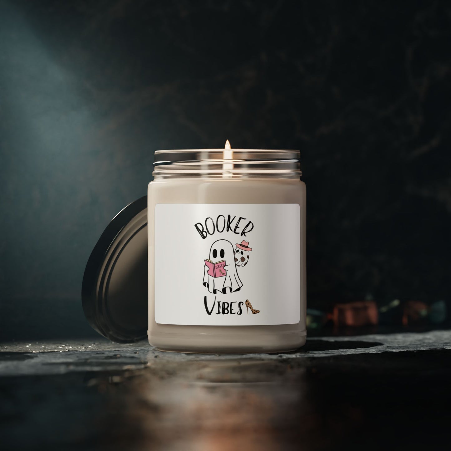 Booker Vibes Book Lover Scented Soy Candle, 9oz