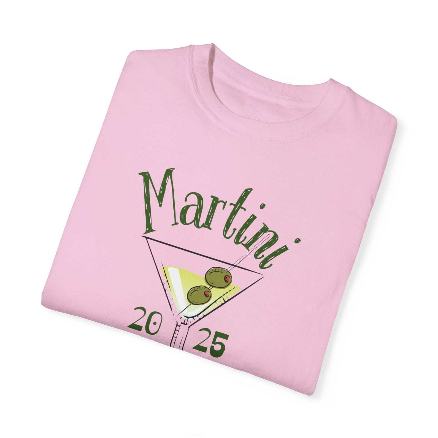 Martini Momma, Unisex Garment-Dyed T-shirt