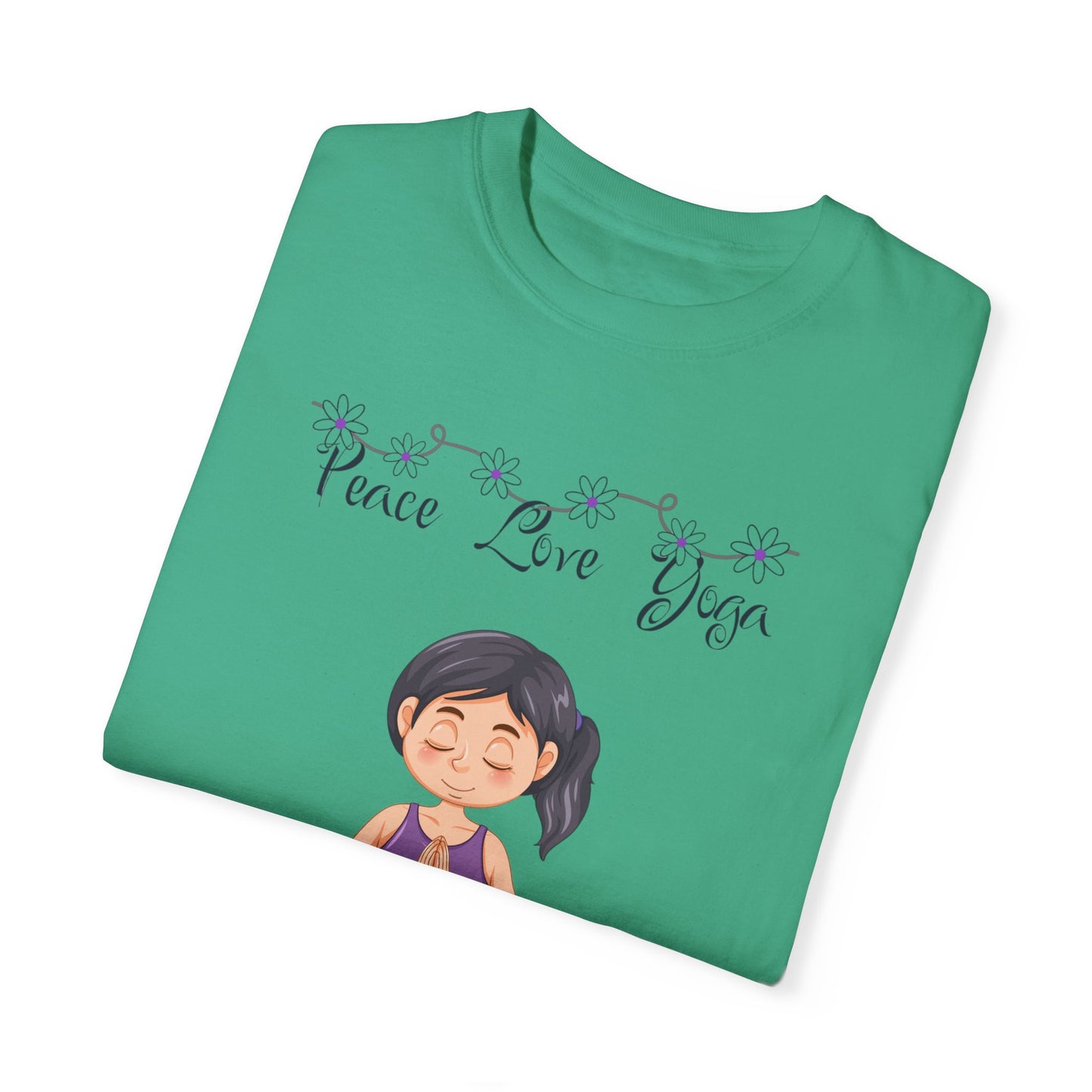 Peace Love and Pregnant Yoga Collection T- Shirt