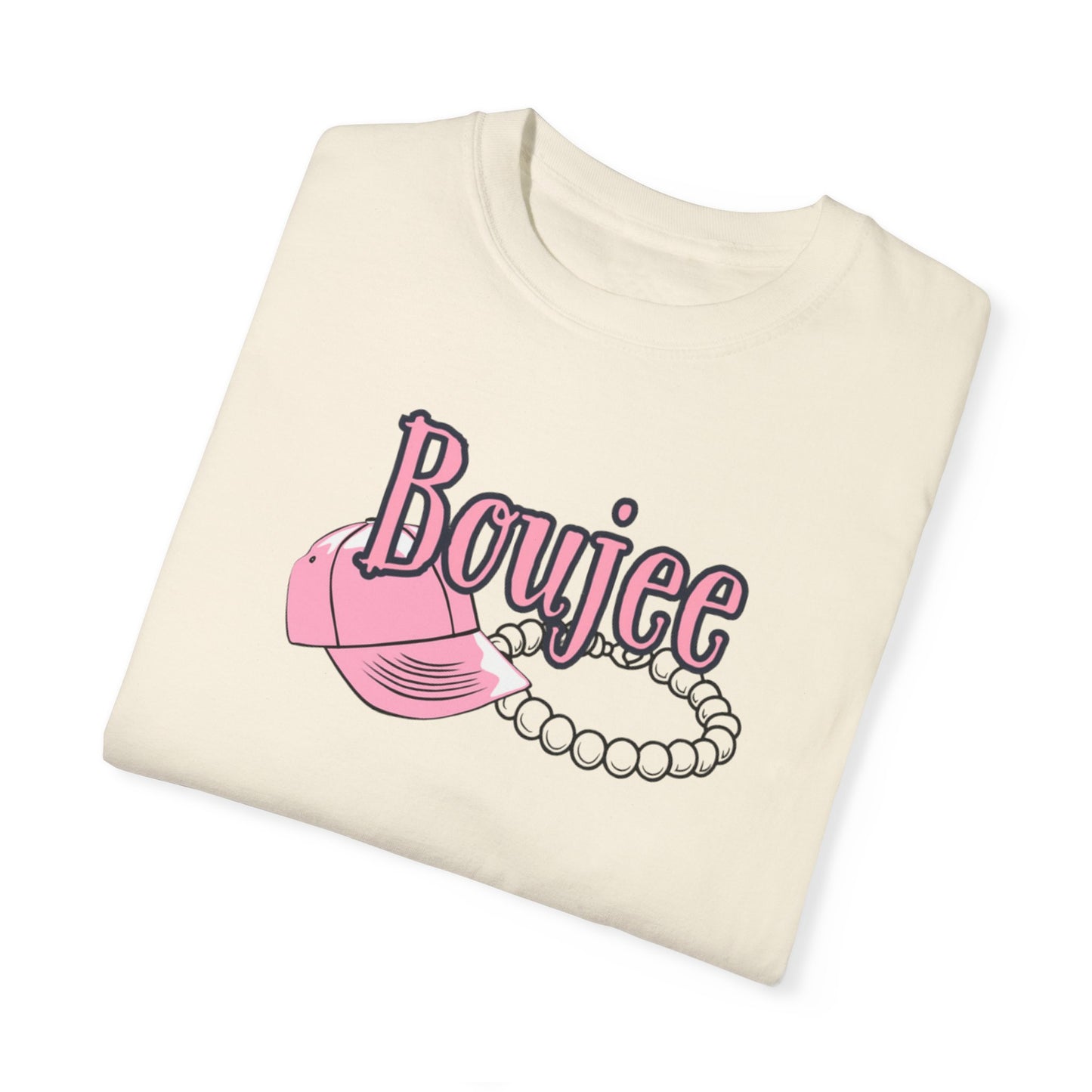 Boujee Pearls, Unisex Garment-Dyed T-shirt