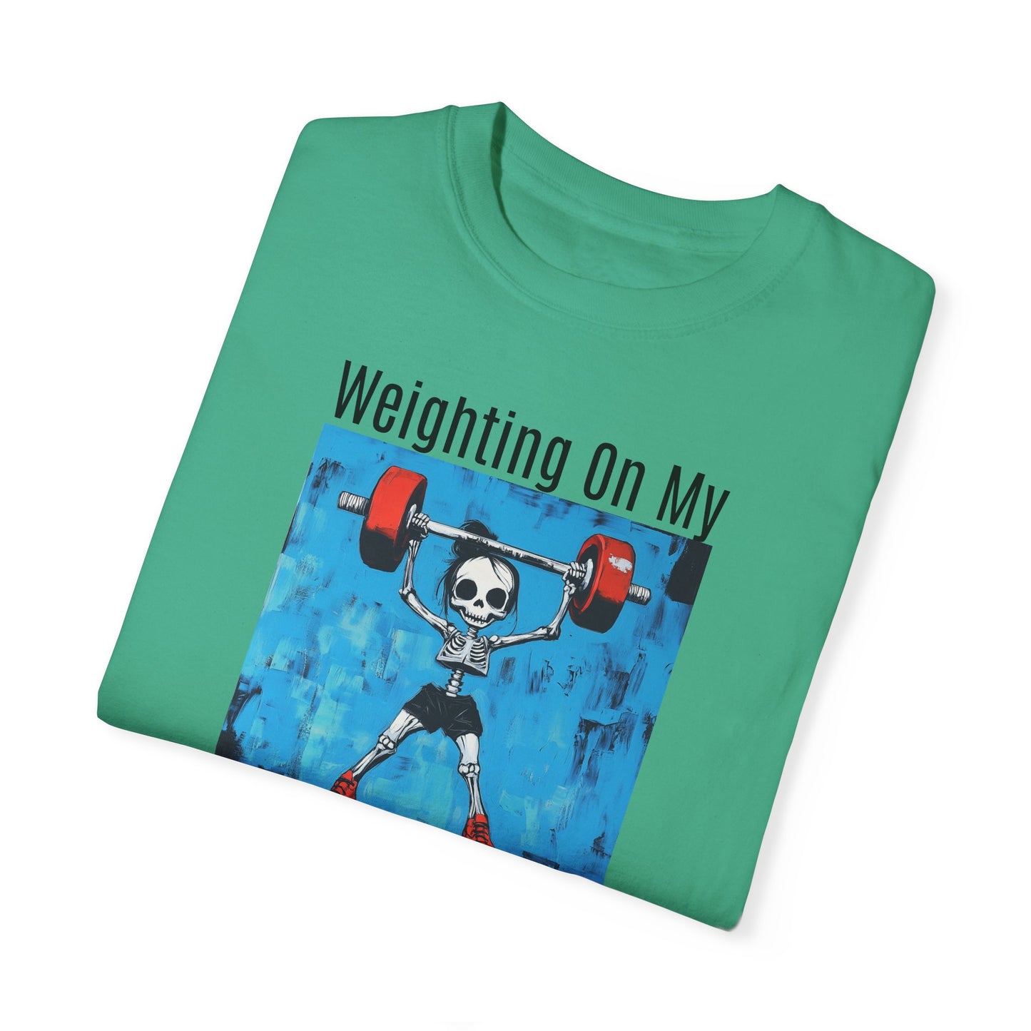 Waiting on my Muscles T-Shirt