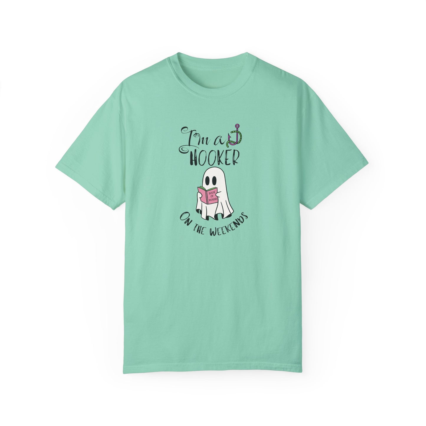 Just Chillin Book Lover ghost T-shirt