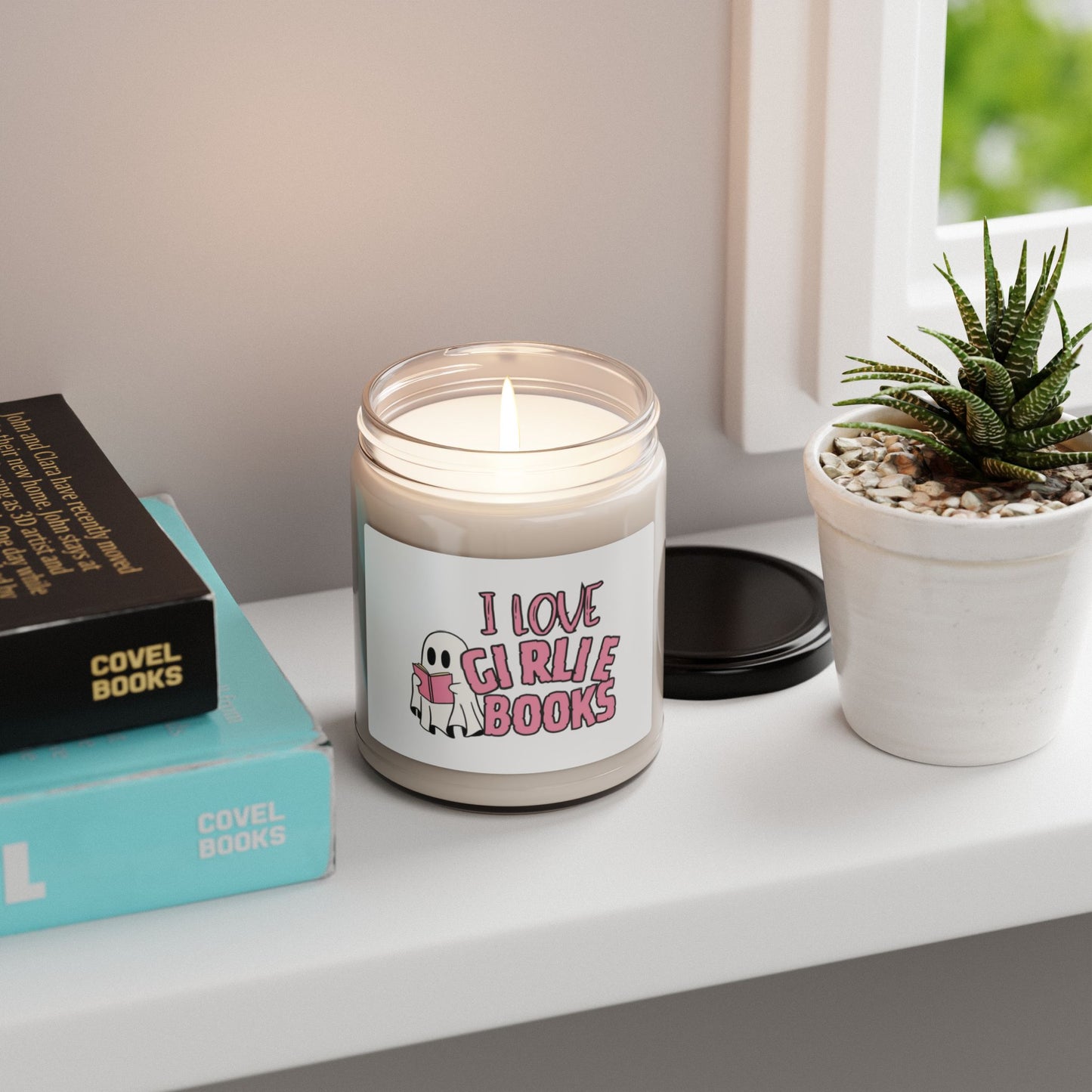 I love Girly Books Scented Soy Candle, 9oz