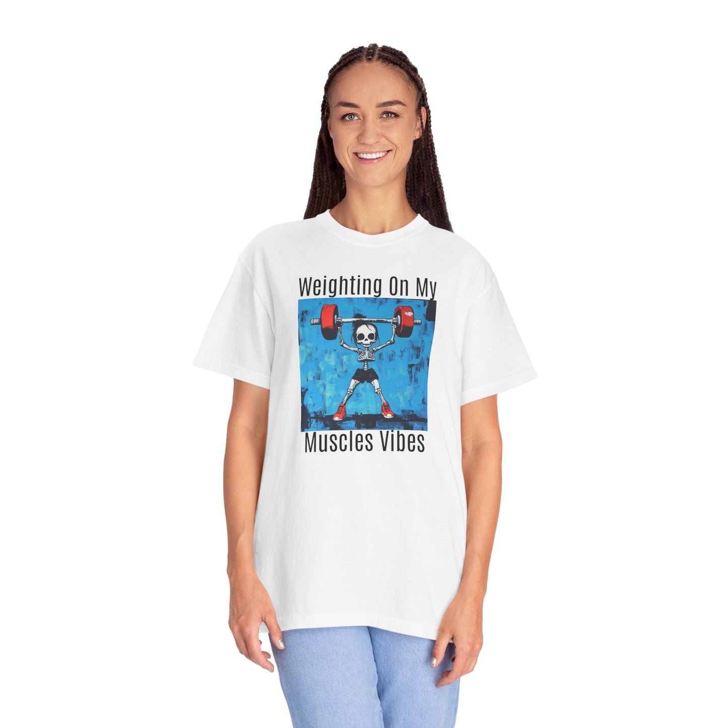 Waiting on my Muscles T-Shirt