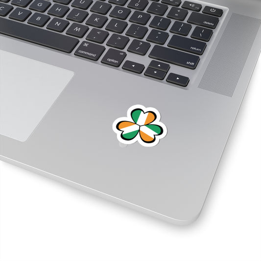 St. Patricks Day Clover, Kiss Cut Stickers