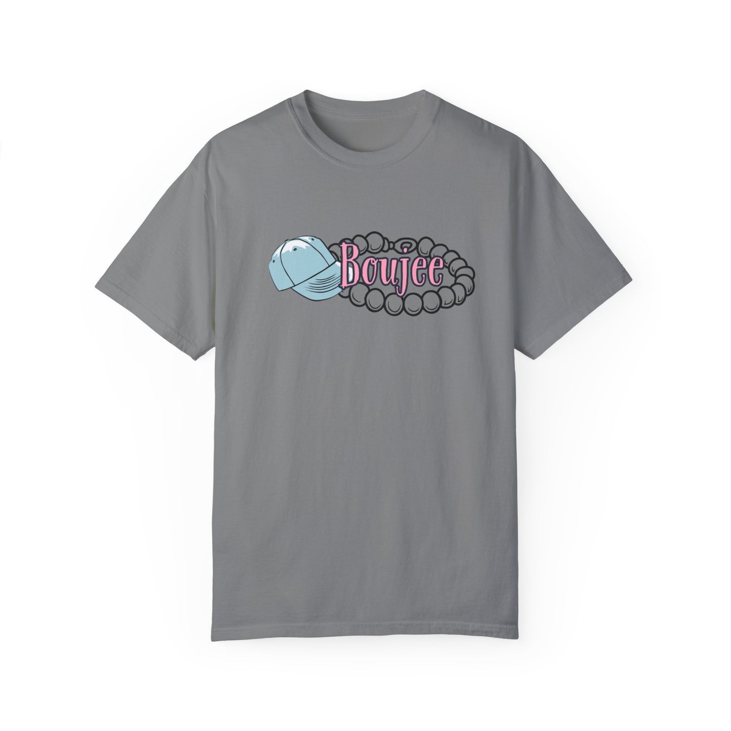 Boujee Pearls, Unisex Garment-Dyed T-shirt