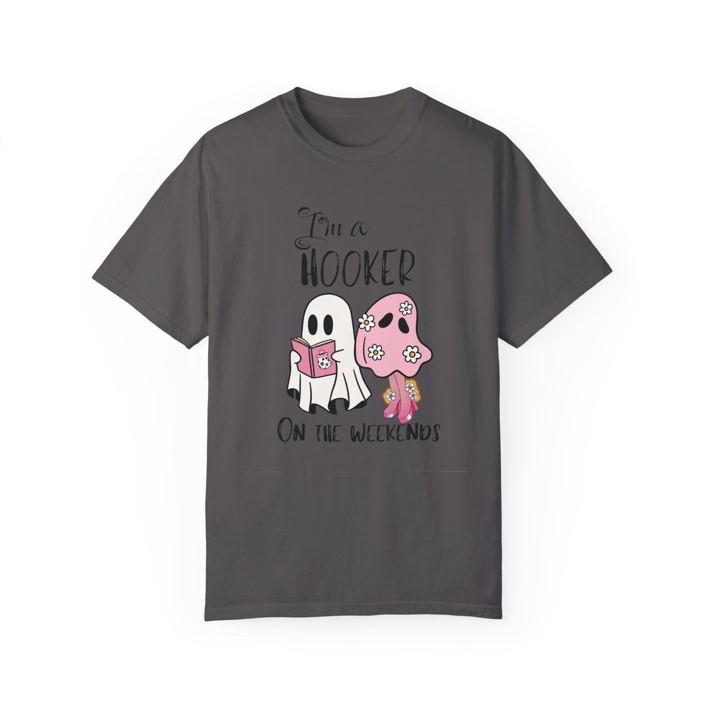 I love Girly Book Lover ghost T-shirt