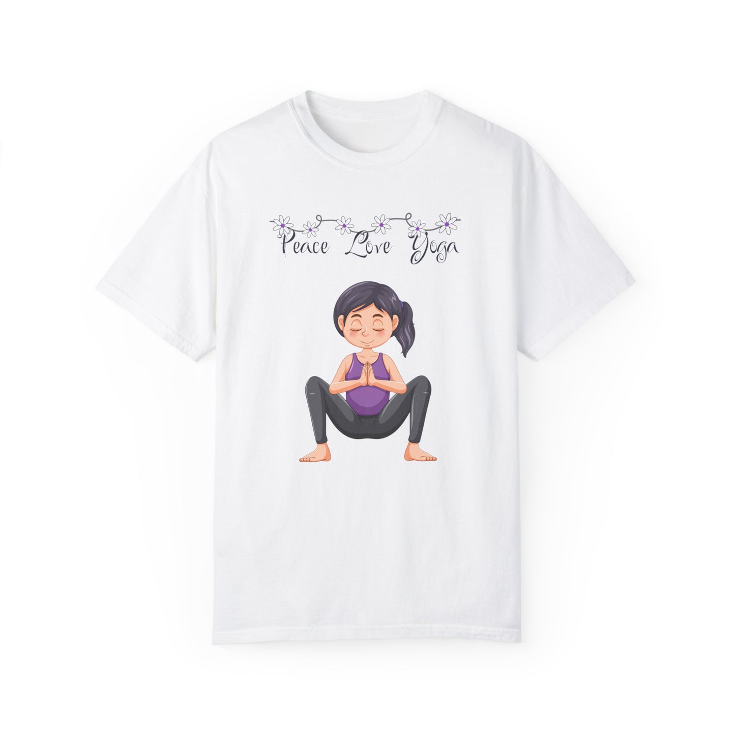 Peace Love and Pregnant Yoga Collection T- Shirt