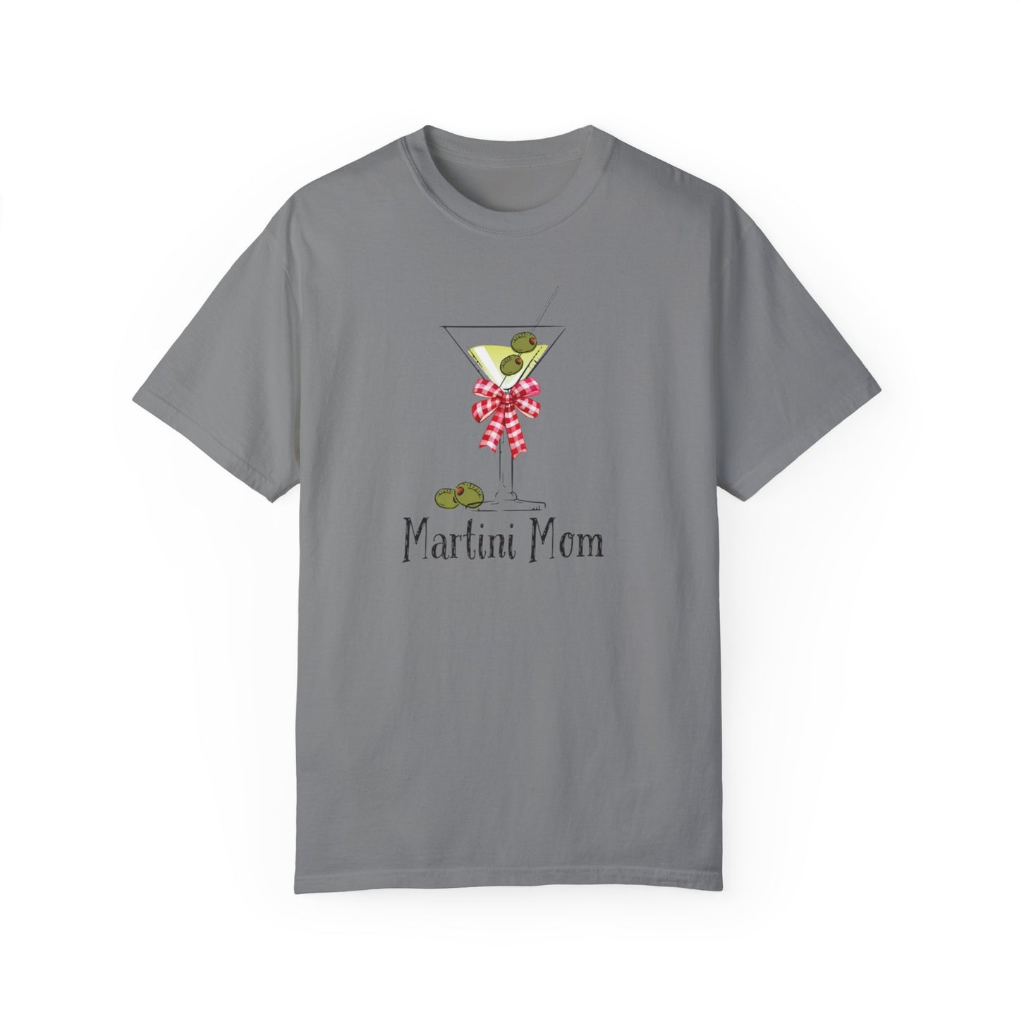 Martini Mom, Unisex Garment-Dyed T-shirt
