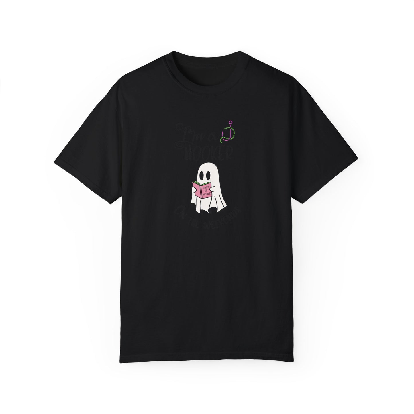 Just Chillin Book Lover ghost T-shirt