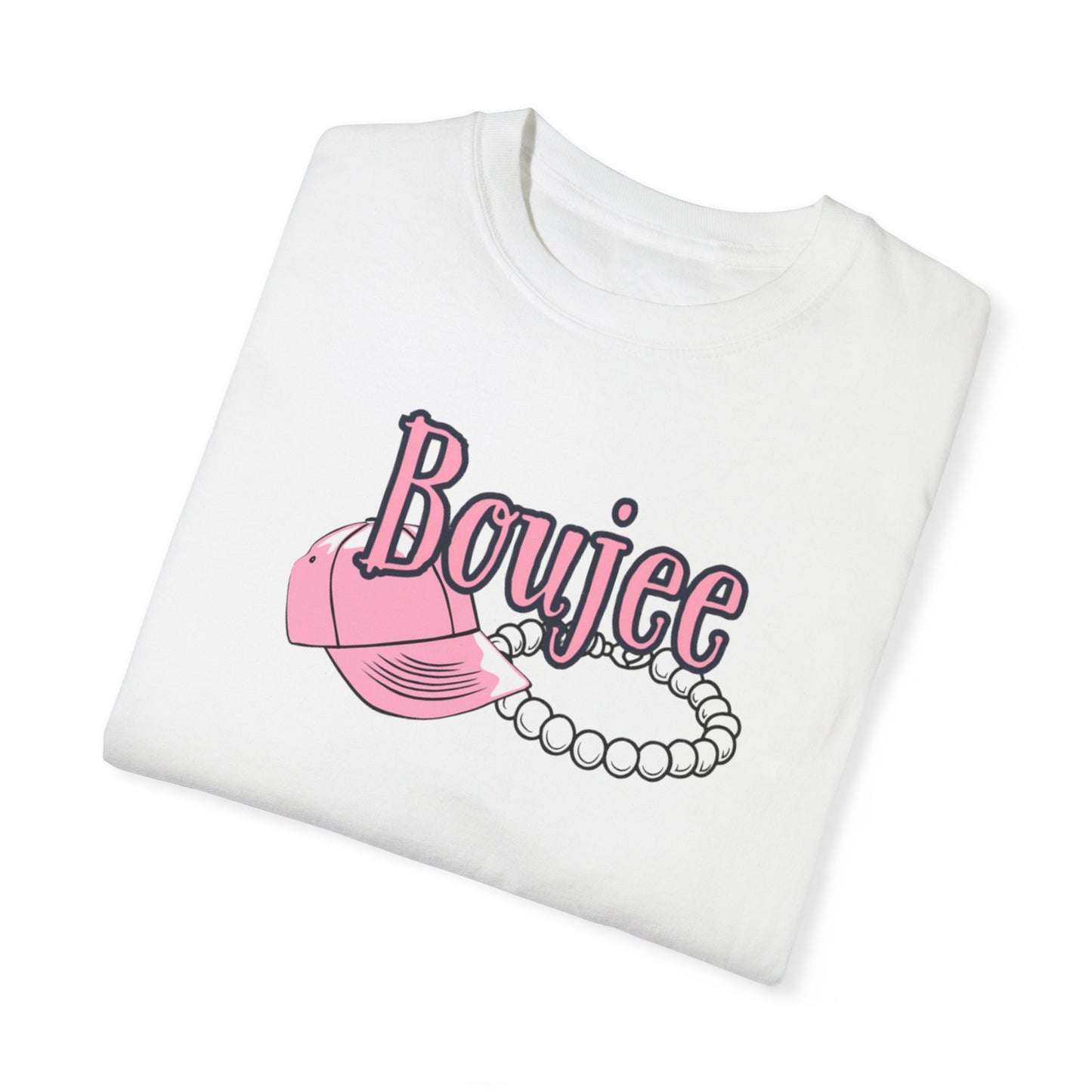 Boujee Pearls, Unisex Garment-Dyed T-shirt