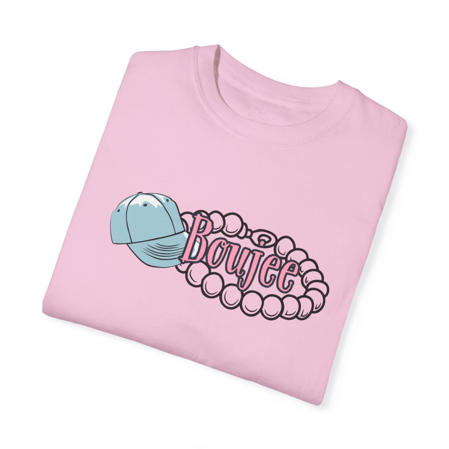 Boujee Pearls, Unisex Garment-Dyed T-shirt